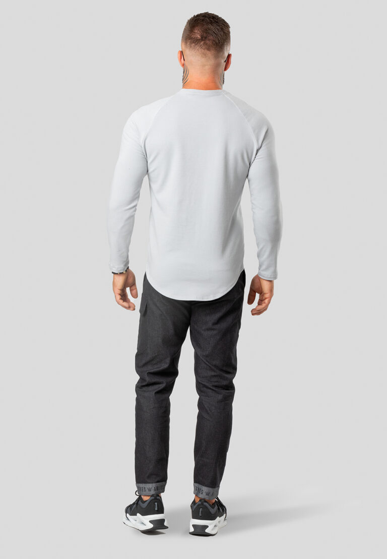 Longsleeve Raglan Urban Motion Sweatshirt – Light gray