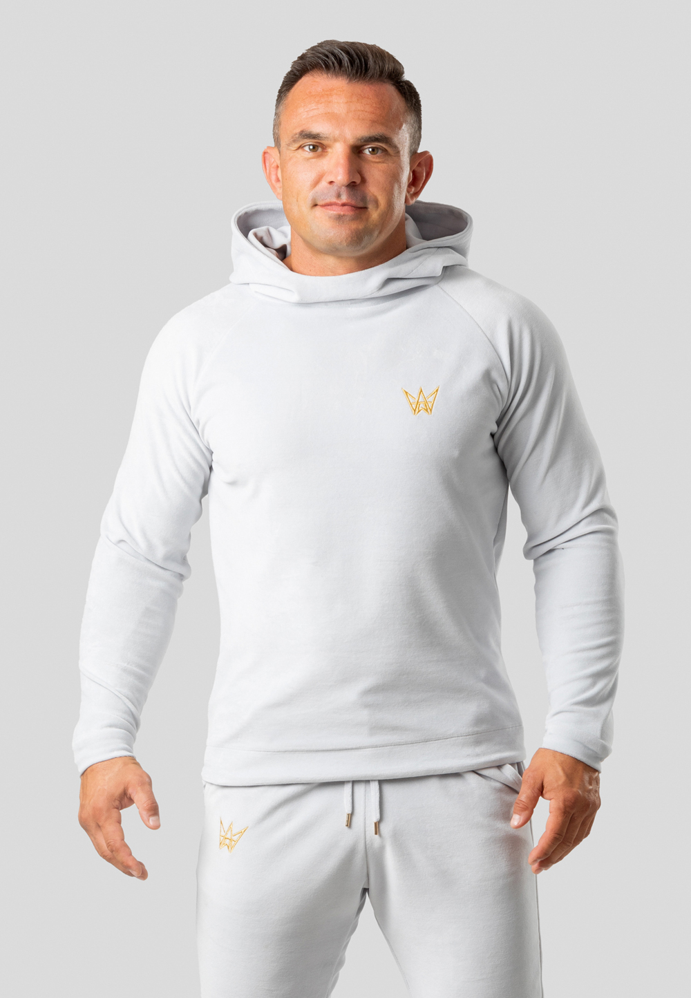 bluza męska jasnoszara