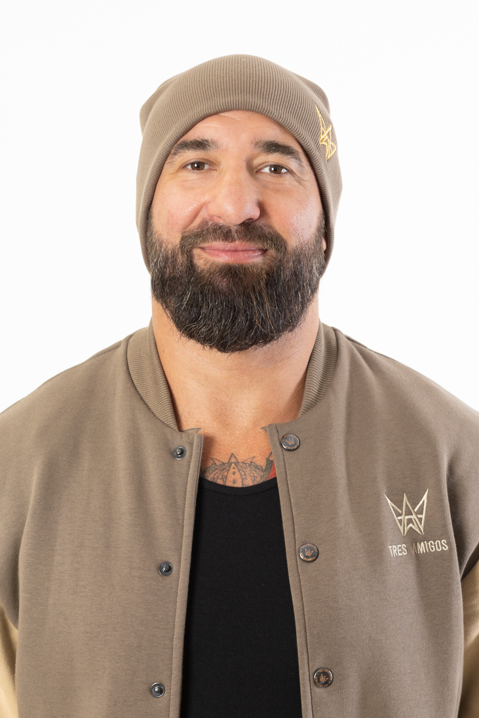 czapka meska brazowa