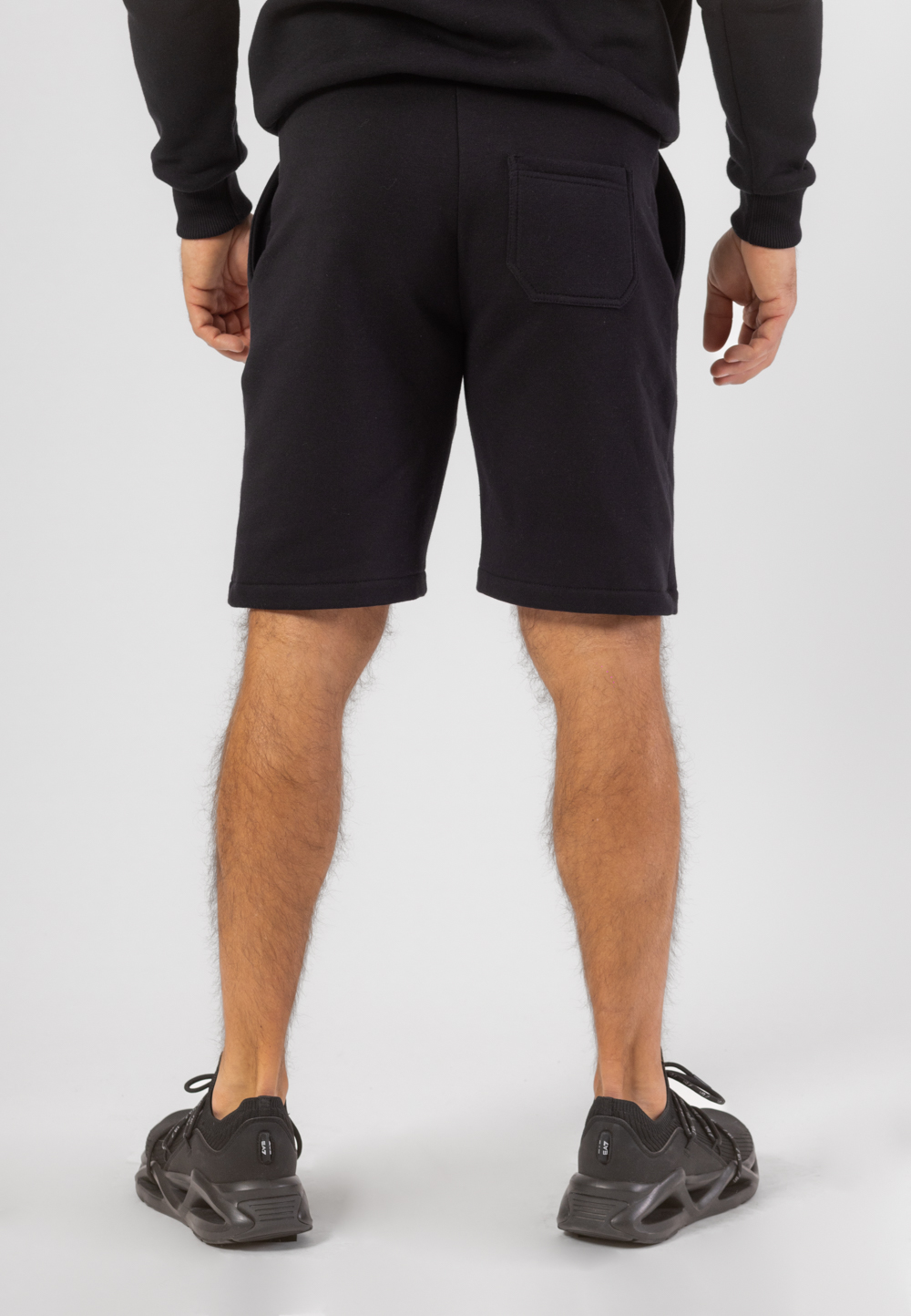 spodenki dresowe męskie czarne