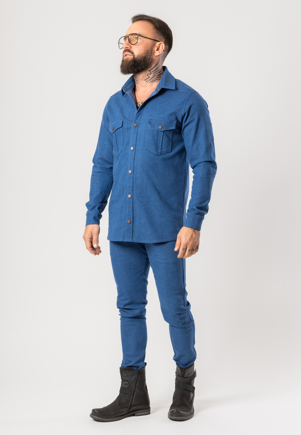 zielony welurowy dres