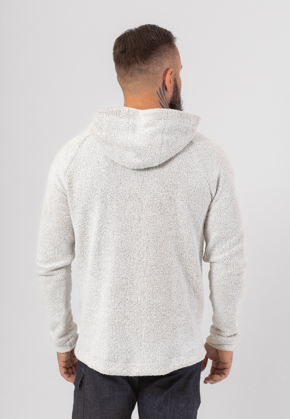 Bluza Z Kapturem Sheep - Jasnoszara 4 Bluza Z Kapturem Sheep - Jasnoszara