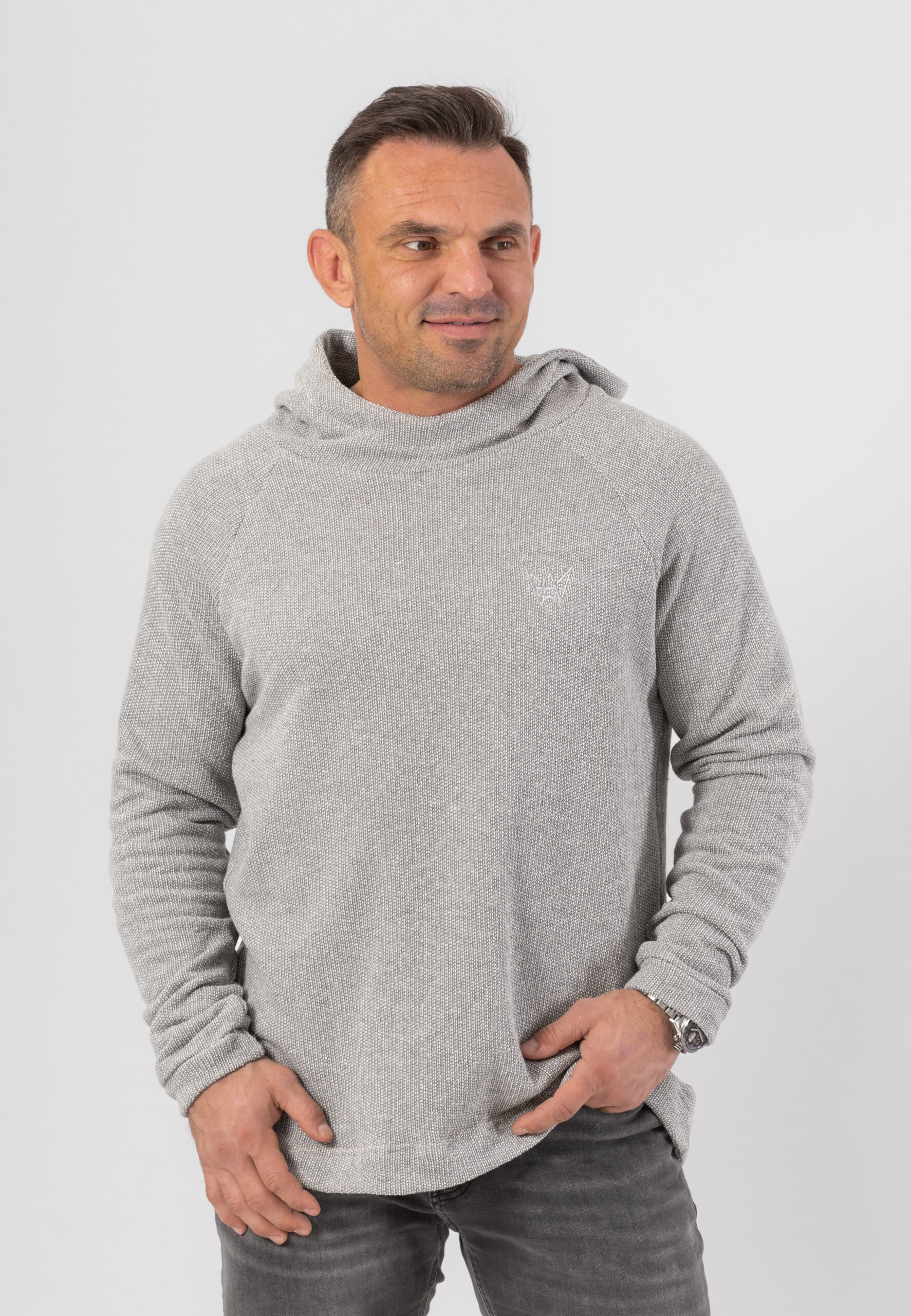 Bluza Z Kapturem Sheep - Szara 1 Bluza Z Kapturem Sheep - Szara