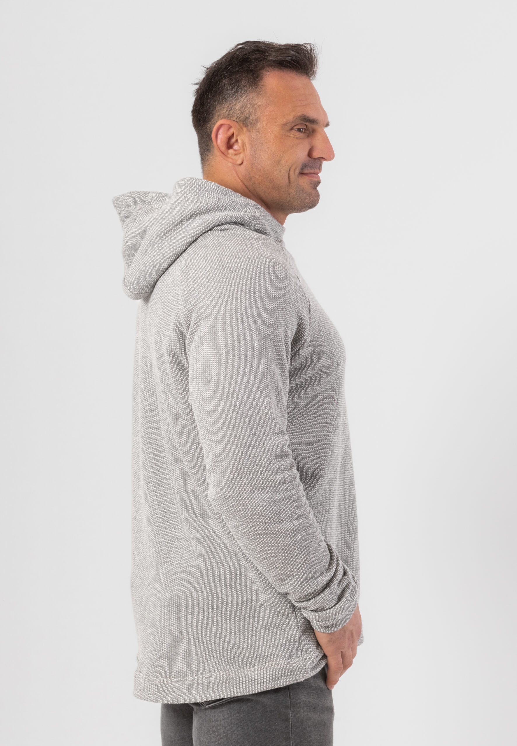 Bluza Z Kapturem Sheep - Szara 3 Bluza Z Kapturem Sheep - Szara