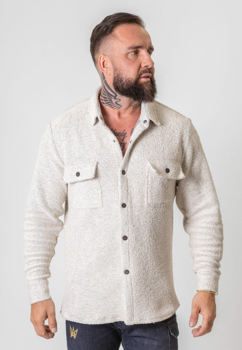 Koszula Długi Rękaw Sheep - Jasnoszara