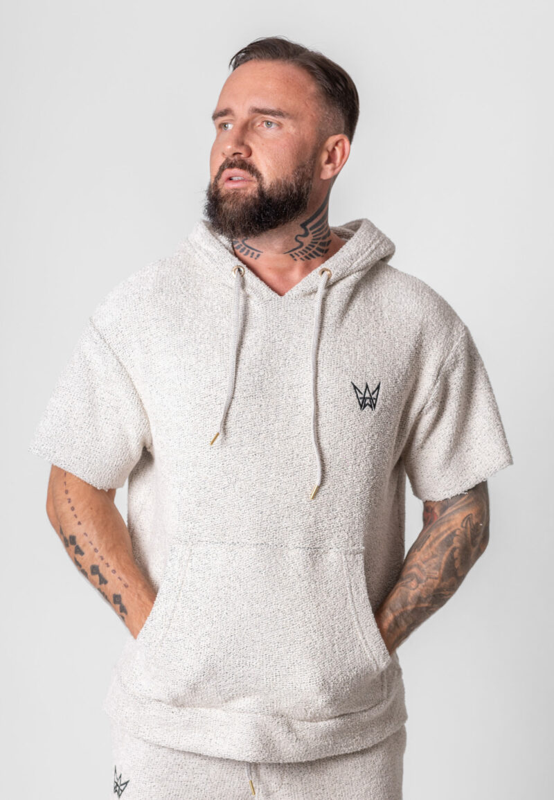 Koszulka Z Kapturem Sheep - Jasnoszara